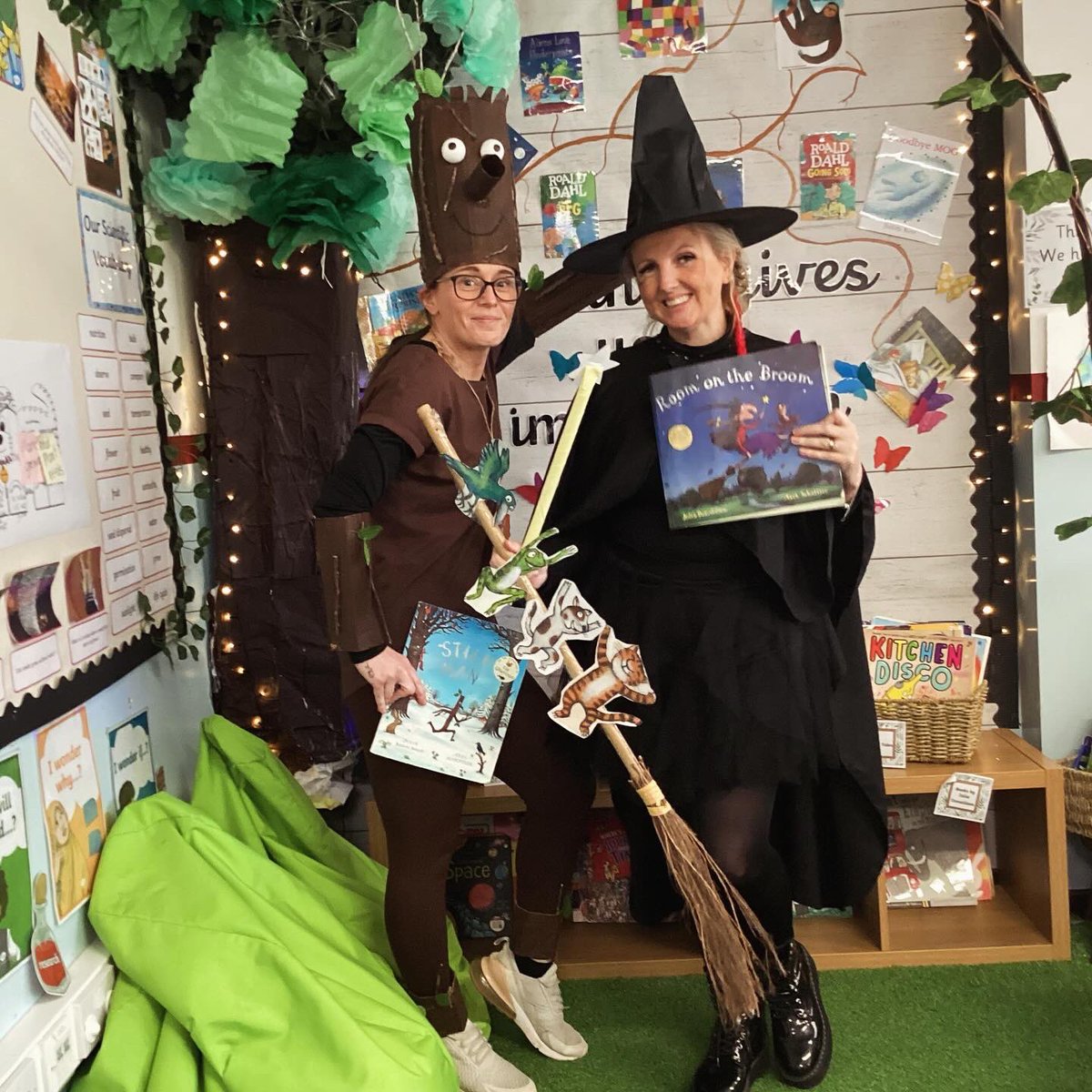 stcolumbas2014's tweet photo. We had the best time for World Book Day in Year 2! Reading is SO special and magical to us and we love reading our favourite stories!! #WorldBookDay2024 #ReadingIsMagic #readandsucceed https://t.co/bqxY3OpPYh