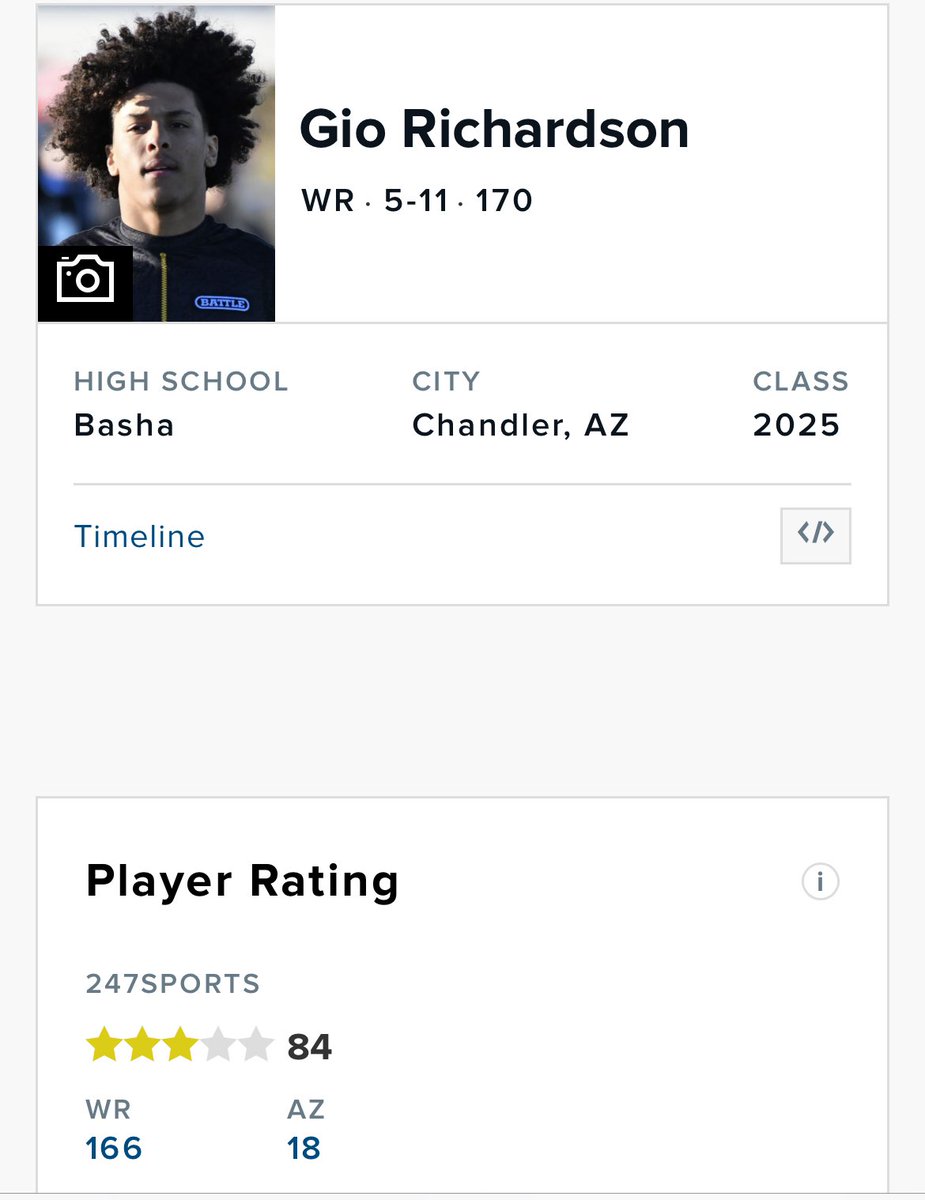 Beyond bless to be named a 3 star on @247Sports