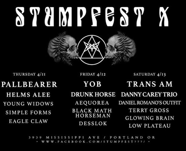 For over a decade the incredible Stump sisters have curated one of the Northwest's best music festivals, Stumpfest. They've assembled another stellar lineup and we're thrilled to take part in it. The magic happens April 11 - 13 at Mississippi Studios in our very own Portland, Or.