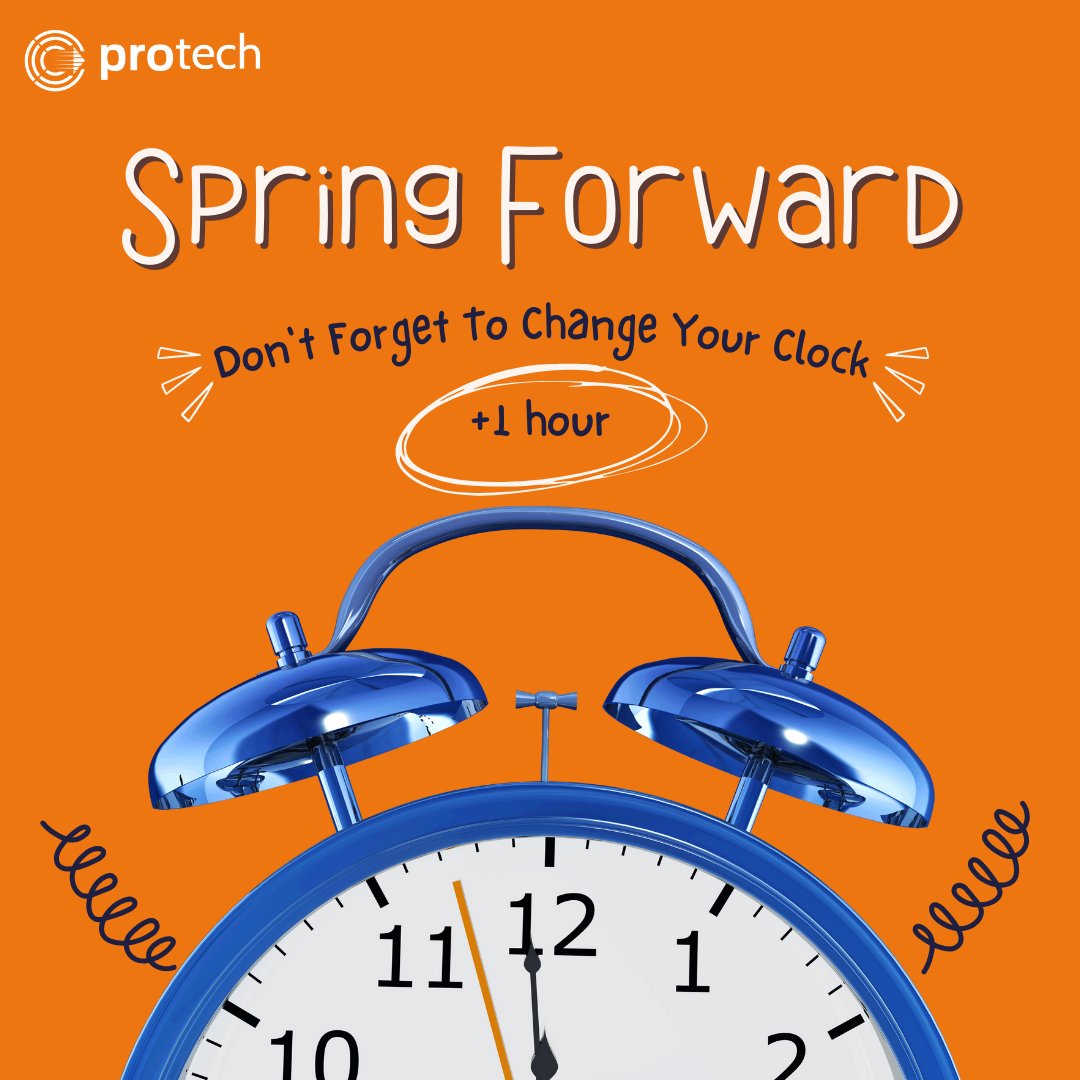protech_company's tweet photo. 🌷 Spring Forward with ProTech Solutions! 🌷

As the clocks spring forward, so do we at ProTech Solutions! Embrace the changing season with a renewed sense of energy and purpose. 🕰️➡️ https://t.co/XXtXmzu76e