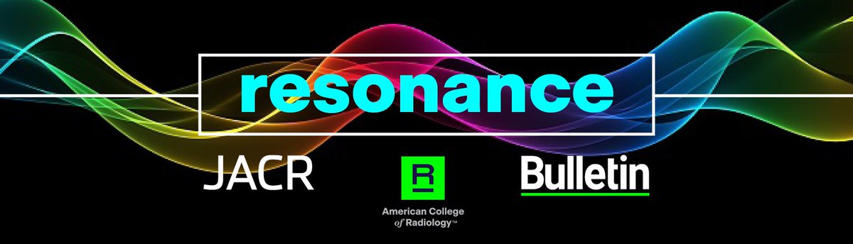 The #JACR and the ACR Bulletin - together at last! 🤝 Check out the inaugural issue of Resonance, our new, biweekly collaborative LinkedIn Newsletter. ➡️ linkedin.com/pulse/articles… @amykpatel @ruthcarlosmd @koolkpMD @RMilesMD @ELS_Radiology @AuntMinnie @RadiologyBiz @NRacadag…