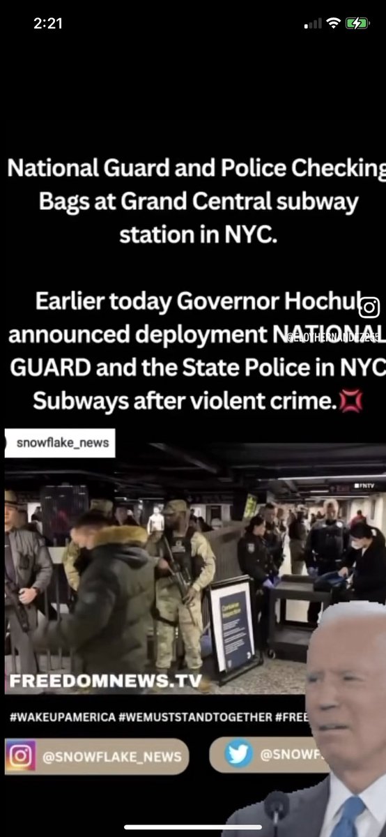 Tim718255778082's tweet photo. Marshal law in NY all due to the people initiating marshal law!! You can’t make this crap up!! https://t.co/AyghgDT6e7