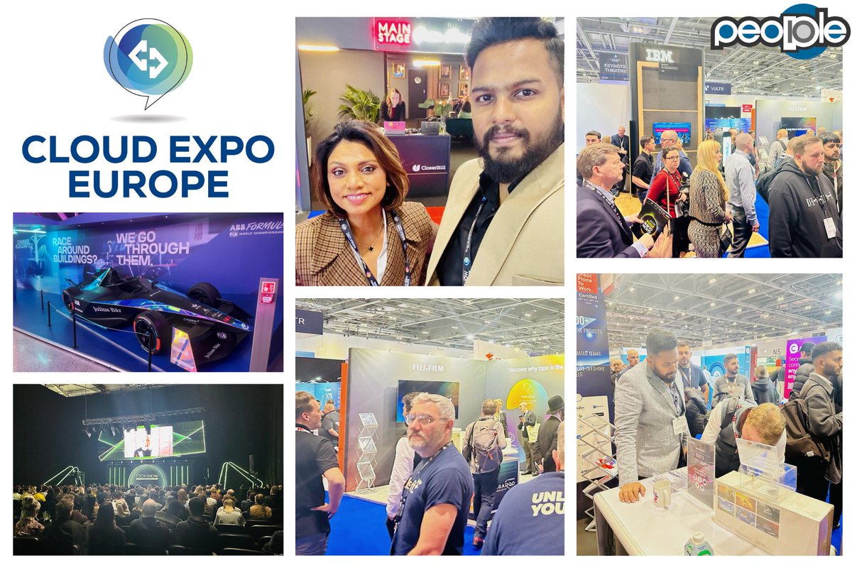 Day 2 marked the grand finale of the @CloudExpoEurope London!

The impact of these two days is immeasurable, and we're excited to bring this momentum back to People10 Technologies Inc. Thank you for being part of our journey.

#TechShowFinale #Day2Success #CEE24 #cloudexpoeurope