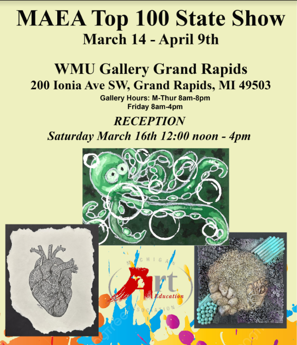 Looking forward to releasing which of our students placed in this show! <a href="/CCSredwolves/">Clinton Community Schools</a> <a href="/CMSredwolves/">Clinton Middle School</a>