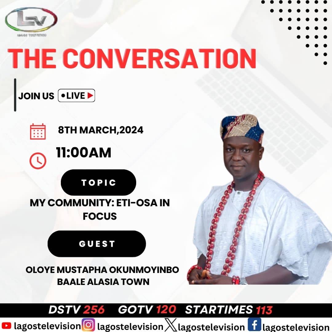 How well do you know your community? Take a tour of #etiosa with #theconversation crew at 11am on the friday edition.

#etiosa
#conversationlagos