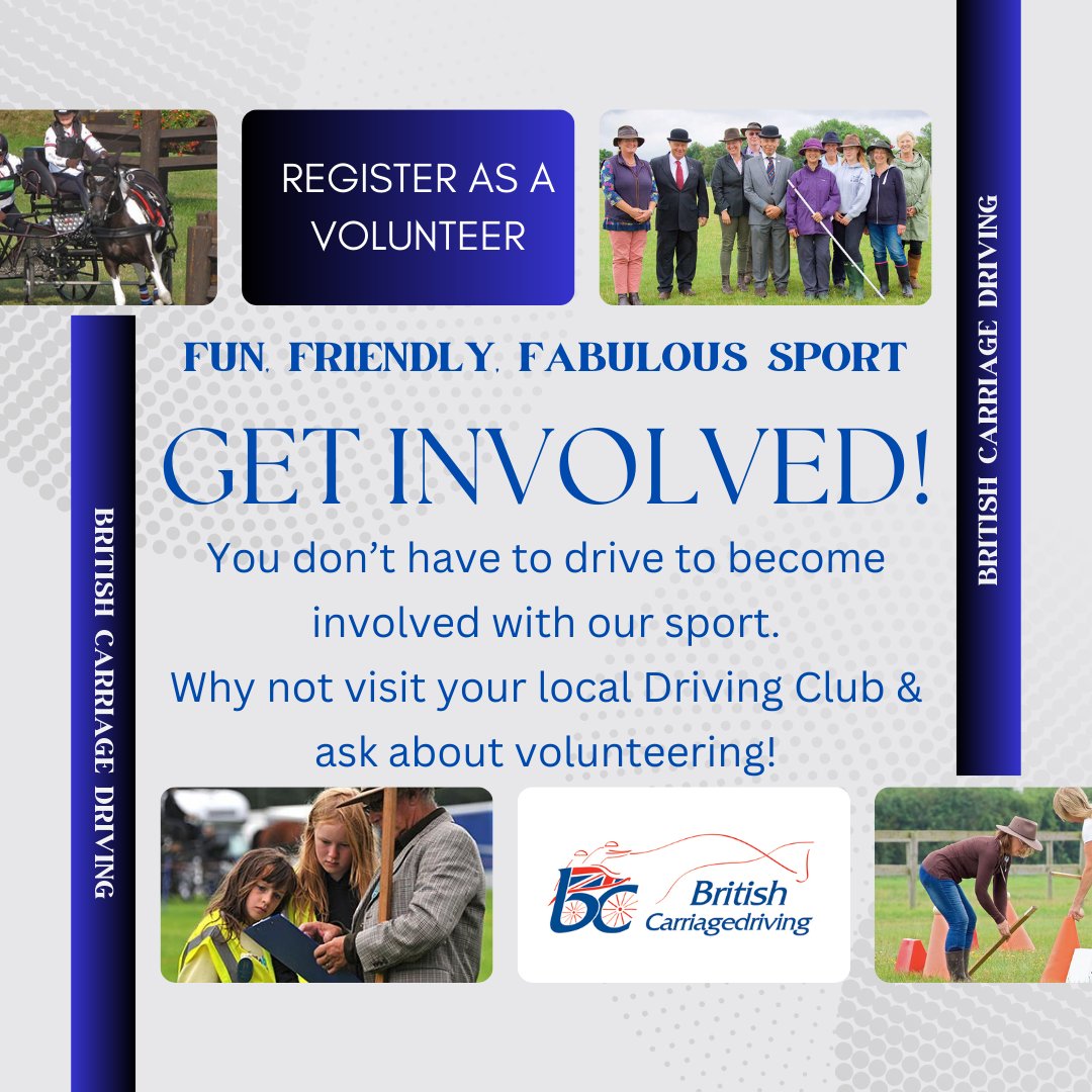 bcarriagedrive's tweet photo. YOU DON'T HAVE TO DRIVE TO ENJOY THE SPORT OF CARRIAGE DRIVING!
Why not visit your local Driving Club and ask about getting involved.  Great people, Great fun, Great Sport!
https://t.co/ef2Vk7hWJf
#carriagedriving #horsedriving https://t.co/a1IZLEbLAq