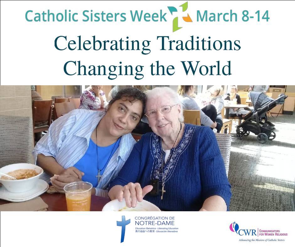 Happy National Catholic Sisters Week!
National Catholic Sisters Week is celebrated every March 8 to 14 during Women's History Month.
#NCSW2024 #CatholicSistersWeek #CNDSisters #CelebratingTraditions #ChangingtheWorld @NCSWeek @C4WRtweets