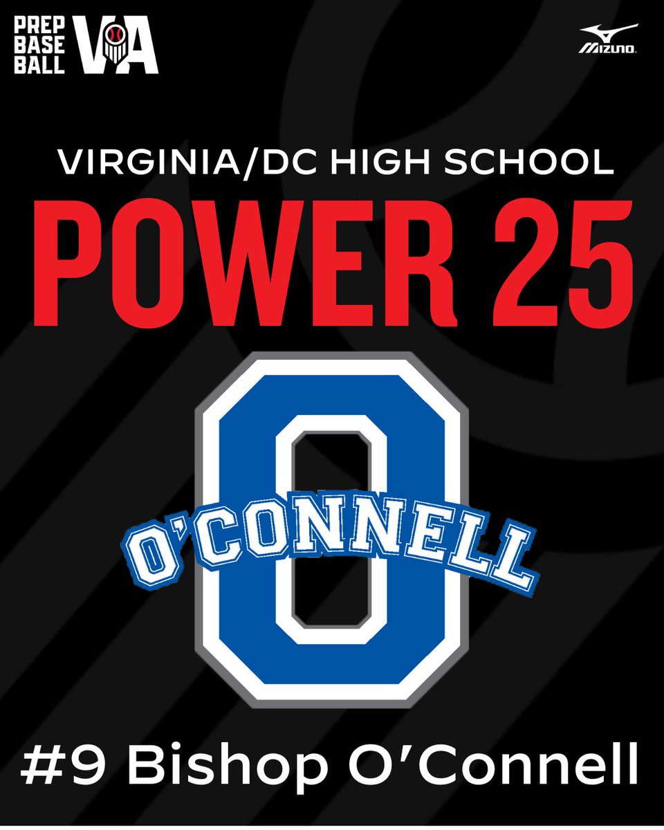 🚨 VA/DC Power 2️⃣5️⃣ Rankings🚨

Coming in at #9 are the Bishop O'Connell Knights. They have some offensive firepower to go along with arm talent that gives them a chance for a deep run. 

🔗 loom.ly/rLzJwmg

#BeSeen