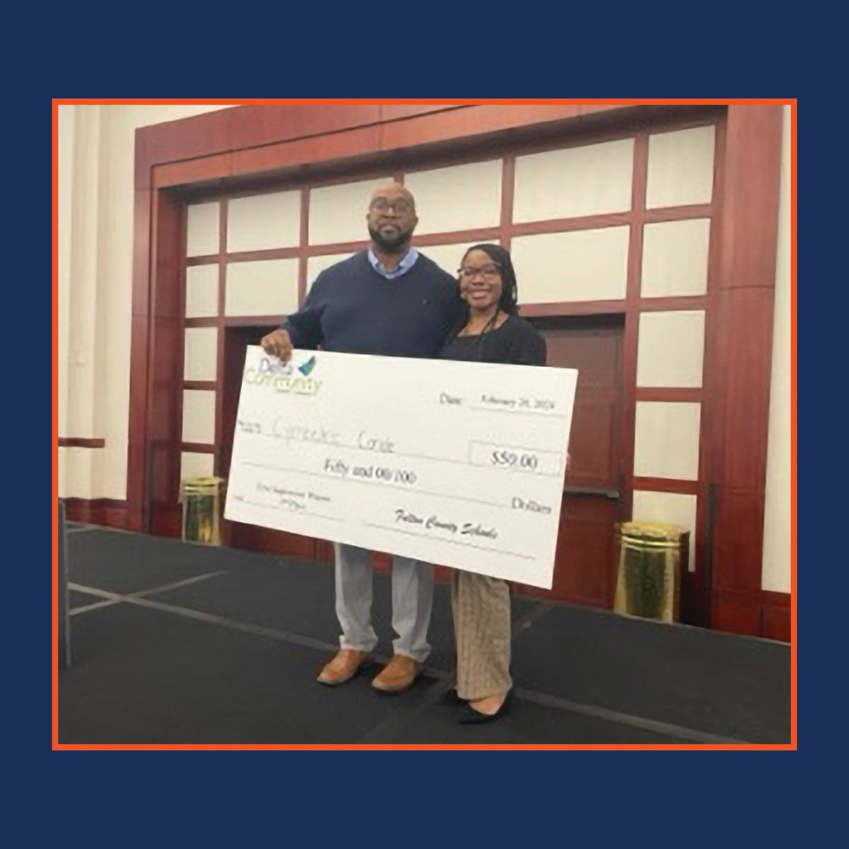 Seventy-nine North Springs students attended 𝐅𝐮𝐥𝐭𝐨𝐧 𝐂𝐨𝐮𝐧𝐭𝐲'𝐬 𝟔𝐭𝐡 𝐀𝐧𝐧𝐮𝐚𝐥 𝐖𝐨𝐫𝐤-𝐁𝐚𝐬𝐞𝐝 𝐋𝐞𝐚𝐫𝐧𝐢𝐧𝐠 𝐄𝐱𝐩𝐨 recently, comprising the largest contingent of WBL students across the entire county.

🥉 North Springs senior Cymbeline Conde (2nd photo)