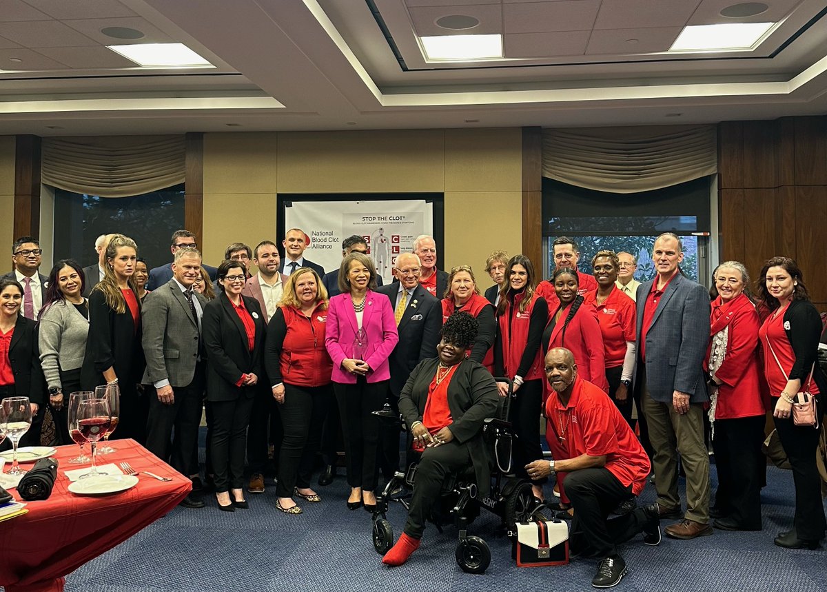 A few highlights from our week on Capitol Hill! We joined partners, patients, &amp; congressional representatives to raise awareness of signs and symptoms of #DVT and #PE and urge the CDC to increase funding for VTE-focused initiatives. We're proud to stand with like-minded
