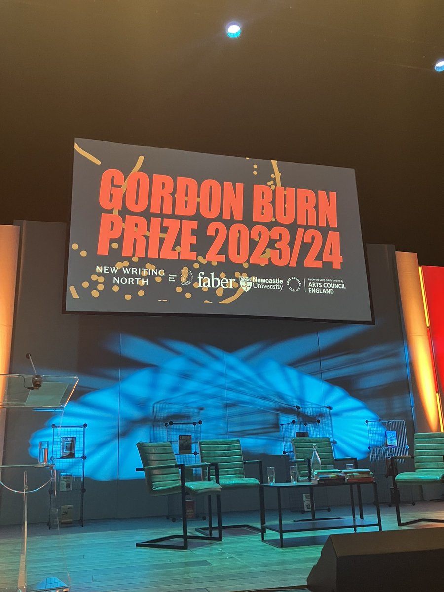 Ready for the Gordon Burn Prize 📚 @northernstage @NewWritingNorth