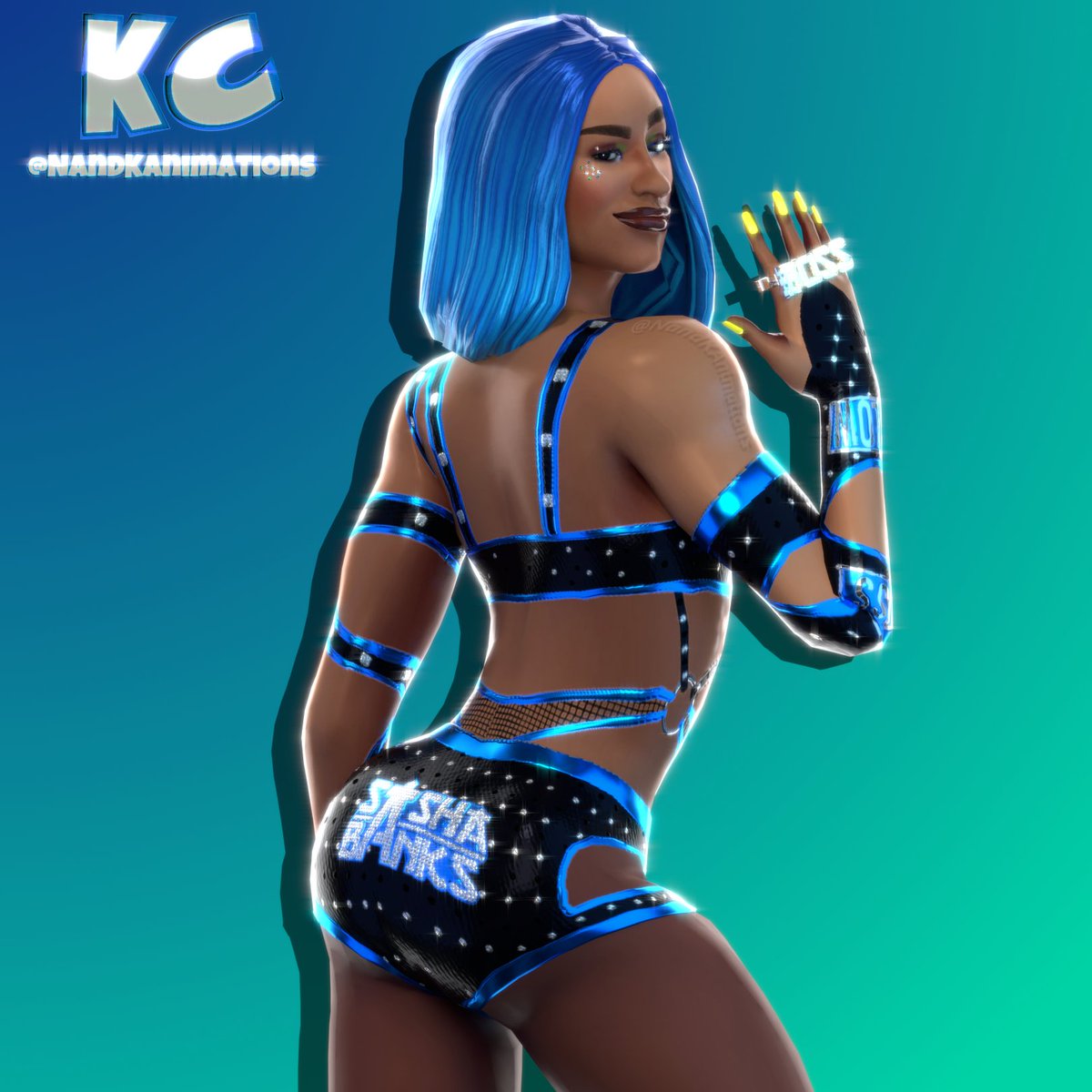 #Fortnite #FortniteArt #WWE
✨The Legit Boss✨
So I made Sasha Banks' Wrestlemania 38 fit last month and I think it turned out amazing!
Shout out Sasha Banks and all she's done for the wrestling industry.😭💕