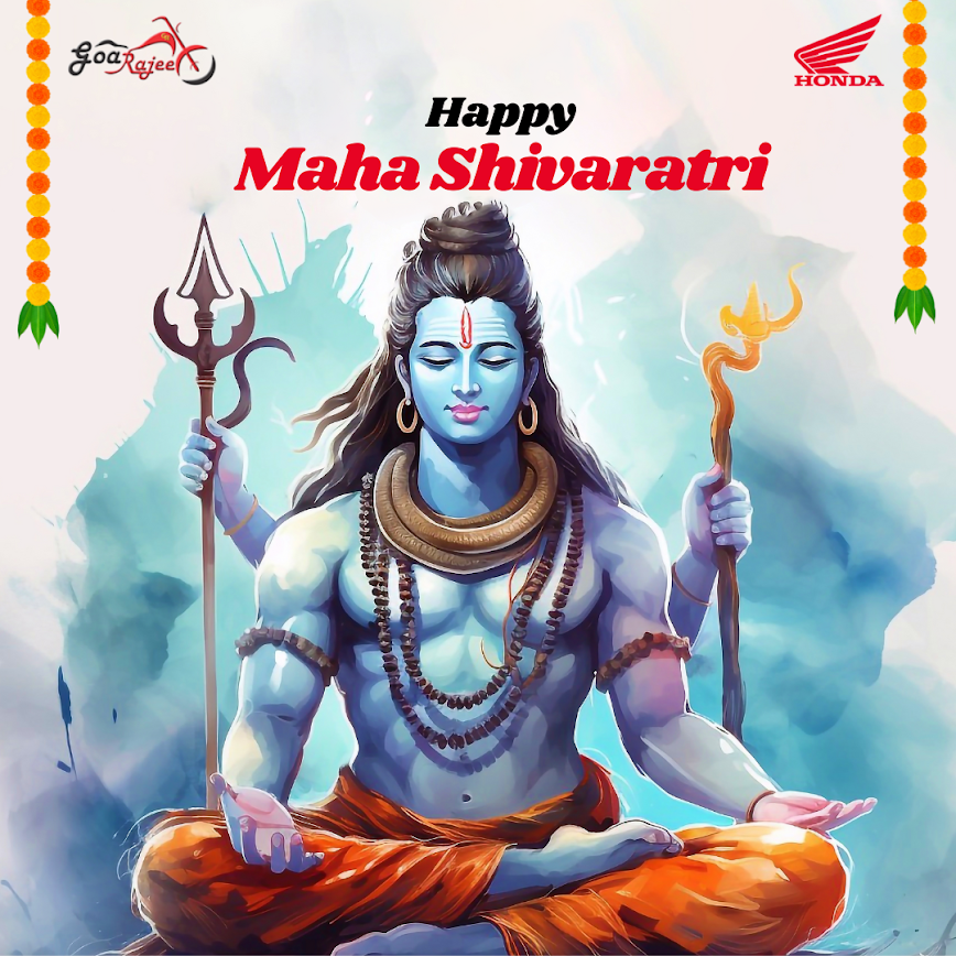 RajeeGoa's tweet photo. May the blessings of Lord Shiva illuminate your path with strength, courage, and prosperity. Happy Mahashivratri from Goa Rajee.
https://t.co/YITMuoV6MO
.
.
.
#Honda #goarajee #hondabikes #margao #nuvem #goa #rides #harharmahadev #mahashivratri_special #celebration https://t.co/vam7oytd2H