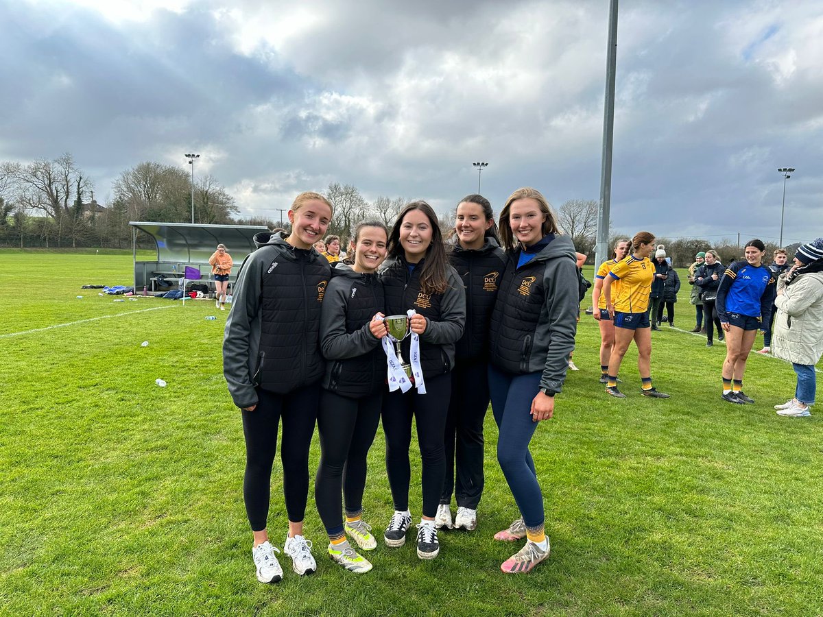 DCUDocEirGAA's tweet photo. Well done to both of our management teams on their success today. Two absolutely excellent management groups who all play on other teams in the clubs too. We are lucky to have such people involved 🏆🏆🏆👏🏻👏🏻👏🏻 https://t.co/Nh6ILN05N5