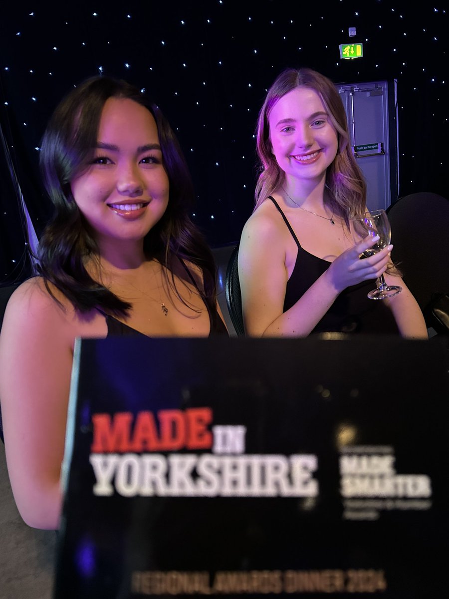 We’re at the #madeinyorks awards night… can we bring home an Astonishing award? 🥇