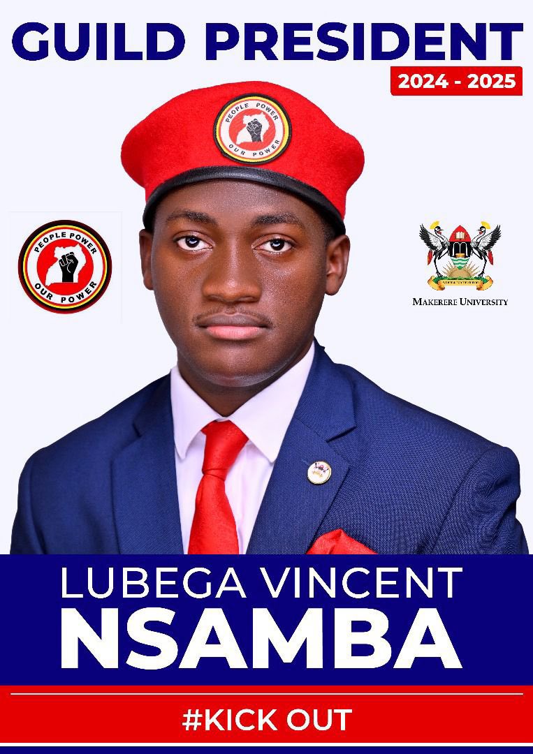 Behold the 90th Guild President of Makerere; HE Lubega Vincent Nsamba. Congratulations my boy. Indeed we are a generation so endowed. @HEBobiwine @DavidLRubongoya @lubega_nsamba @Katereggakj @MaserukaRobert @NUP_Ug @People_Power_Ug @MusiriDavid