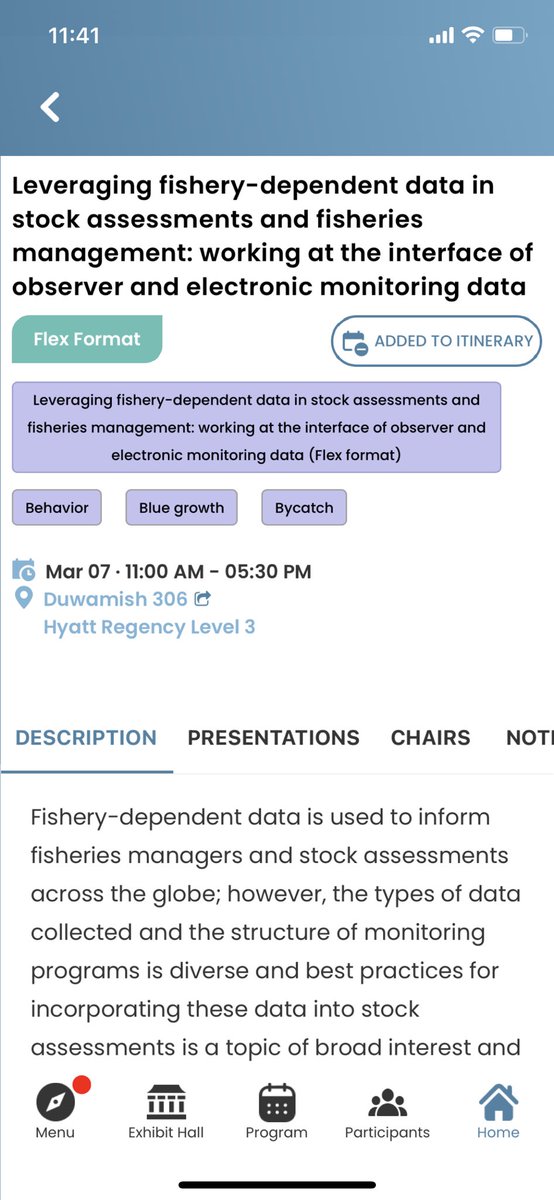 straa_holah's tweet photo. Floor space only! at the ‘leveraging fisheries-dependent data in stock assessments and fisheries management’ session @world_fisheries 2024 #Seattle come along and learn about optimising the incorporation of #electronicmonitoring data https://t.co/HDw60F2BeE