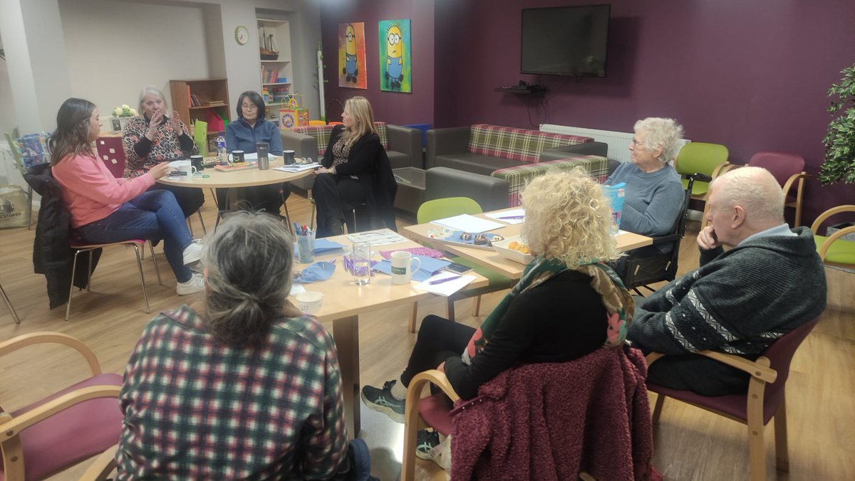 Celebrating books and reading #WorldBookDay2024 with some of the older generation for a change😂 @ClanmilHousing with @dbelles_writes and @NiamhBrownlee 
@LibrariesNI