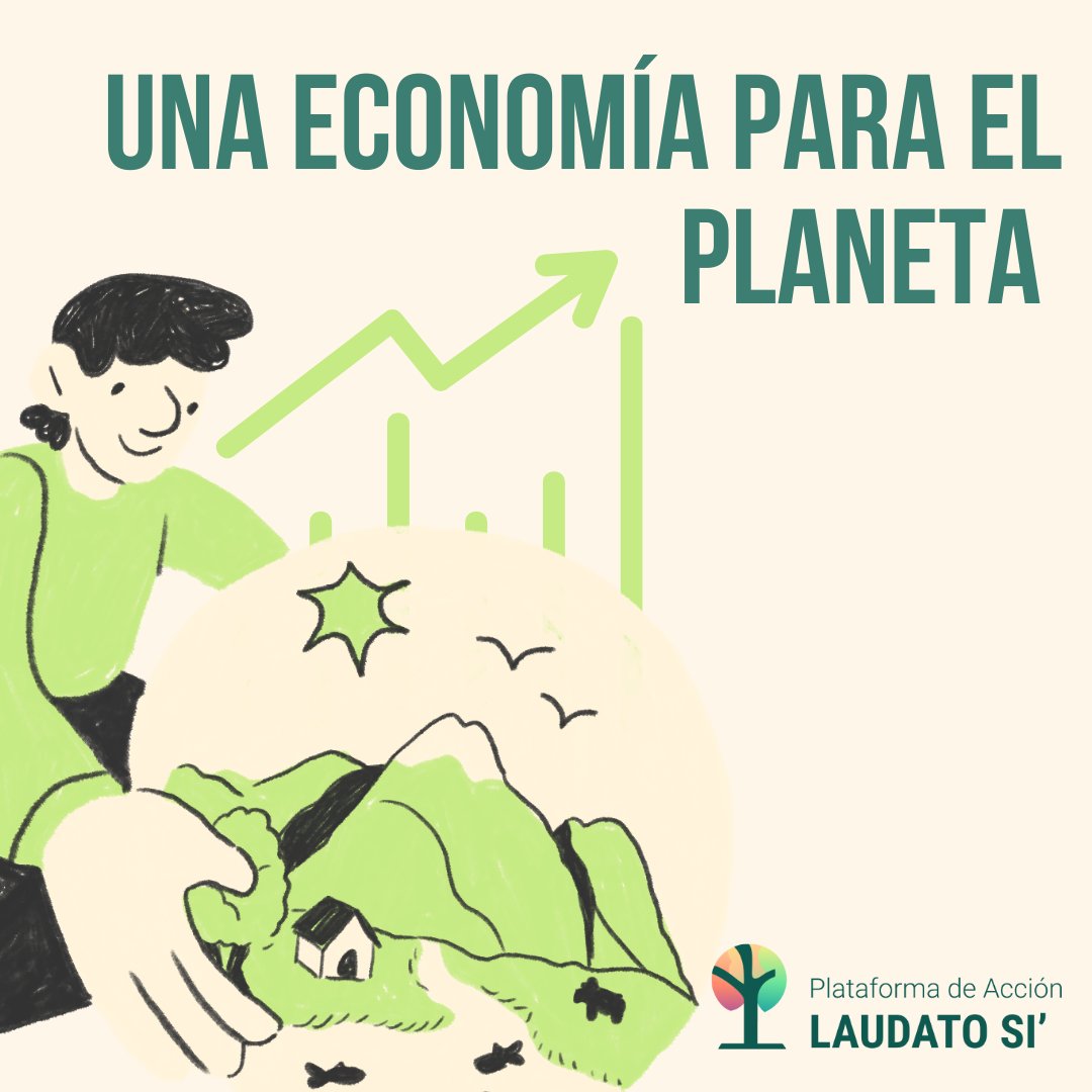 lsap_esp's tweet photo. La Doctrina Social Católica inspira una economía justa y sostenible que cuida la Tierra.

#EconomíaEcológica #LaudatoSi https://t.co/6KguMi4OQa