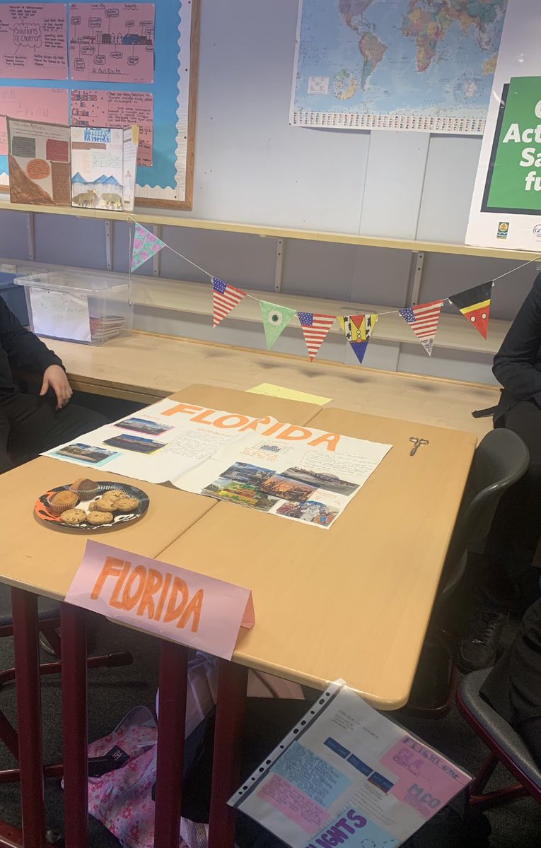 RenicksMiss's tweet photo. Travel &amp; Tourism Customer Service Showcase in full swing. Putting us all in the mood for a Summer Holiday ☀️. Well done team 👏. @MissFirth1 https://t.co/JYaibQ5YGr