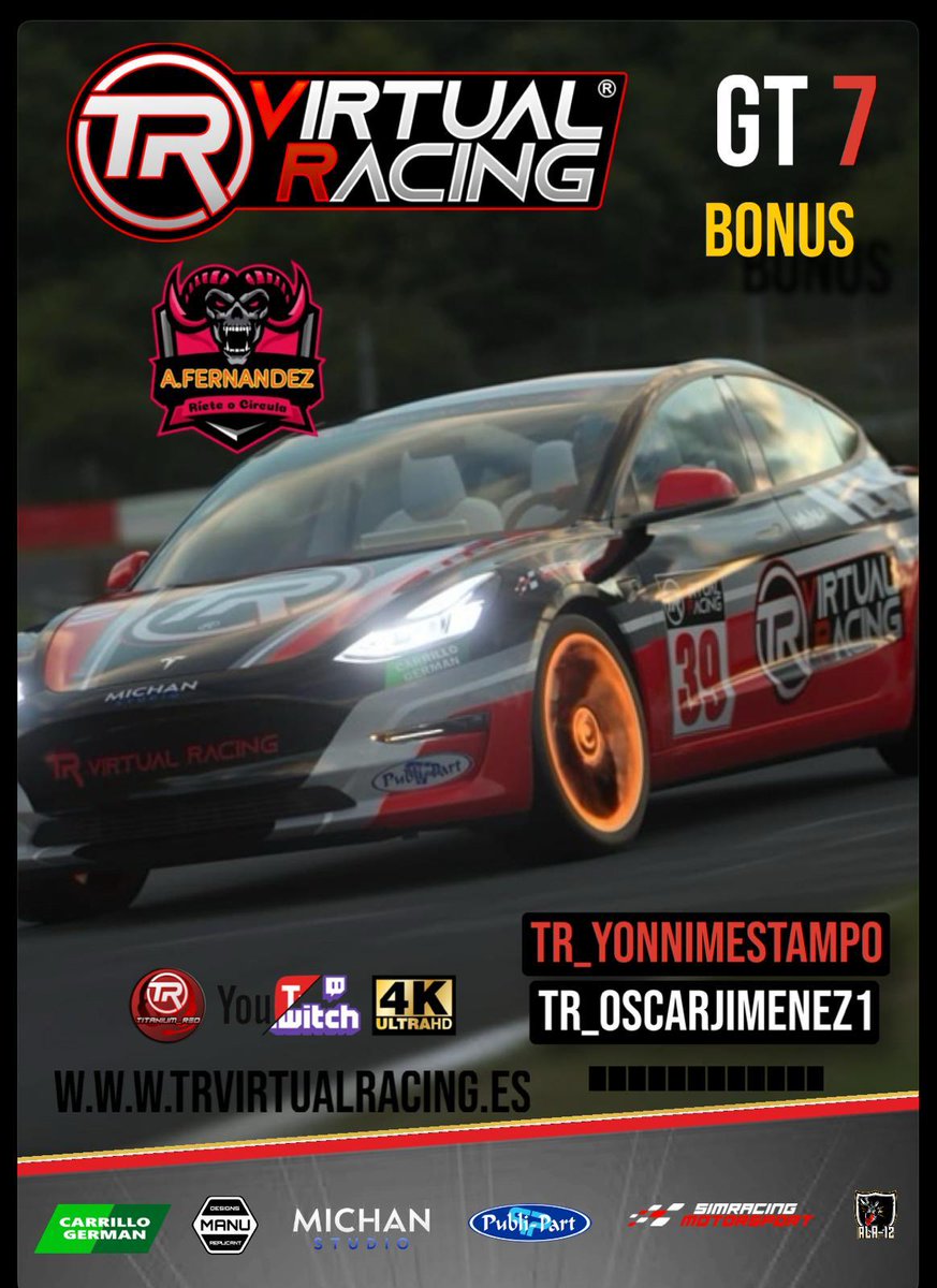 Mariajosé De Julian (@tr_majoycris) on Twitter photo Está noche pachangaaaaa!!!!! <a href="/Titanium__Red/">Titanium__Red / M.Lucas</a> <a href="/TRVirtualRacing/">Titanium Red Virtual Racing</a> <a href="/OscarJi96326338/">oscarvlc1980</a> Está noche pachangaaaaa!!!!! <a href="/Titanium__Red/">Titanium__Red / M.Lucas</a> <a href="/TRVirtualRacing/">Titanium Red Virtual Racing</a> <a href="/OscarJi96326338/">oscarvlc1980</a>
