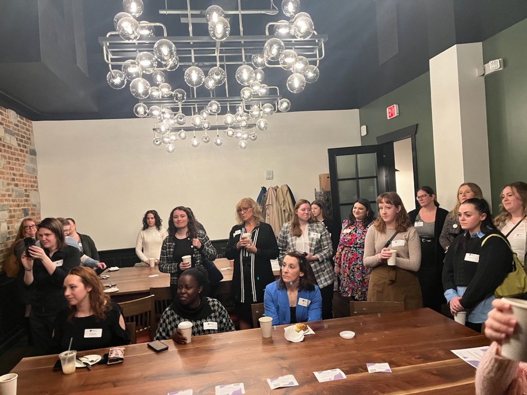 We hosted women in Columbus AND Cleveland today at coffee networking events celebrating International Women's Day! We are so excited to be growing our chapter in Cleveland and for the continued engagement and growth in Columbus.