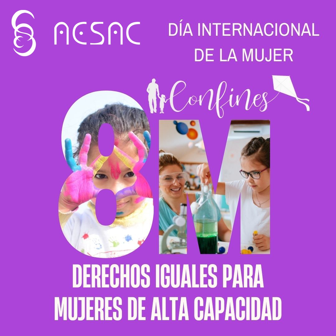 FELIZ DIA DE LA MUJER! Muchas niñas con AACC identificadas no son atendidas como recoge la ley que se debe hacer porque se «adaptan», se ocultan o no son disruptivas.
#AACCniñasvisibles #ACIniñasvisibles