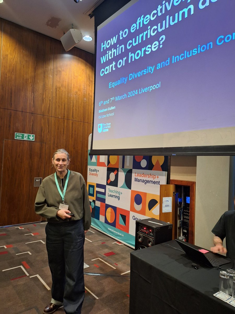 Siobhan Cullen (@siobhanmediate) on Twitter photo A wonderful experience presenting on Embedding EDI in the Curriculum at <a href="/AdvanceHE/">Advance HE</a> 2024 EDI Conference in Liverpool on behalf of <a href="/OU_Law/">OU Law School</a> along with @BronaghLaw on behalf of <a href="/ATUDonegalFoB/">ATU Faculty of Business</a>. A very enjoyable and collaborative event. A wonderful experience presenting on Embedding EDI in the Curriculum at <a href="/AdvanceHE/">Advance HE</a> 2024 EDI Conference in Liverpool on behalf of <a href="/OU_Law/">OU Law School</a> along with @BronaghLaw on behalf of <a href="/ATUDonegalFoB/">ATU Faculty of Business</a>. A very enjoyable and collaborative event.