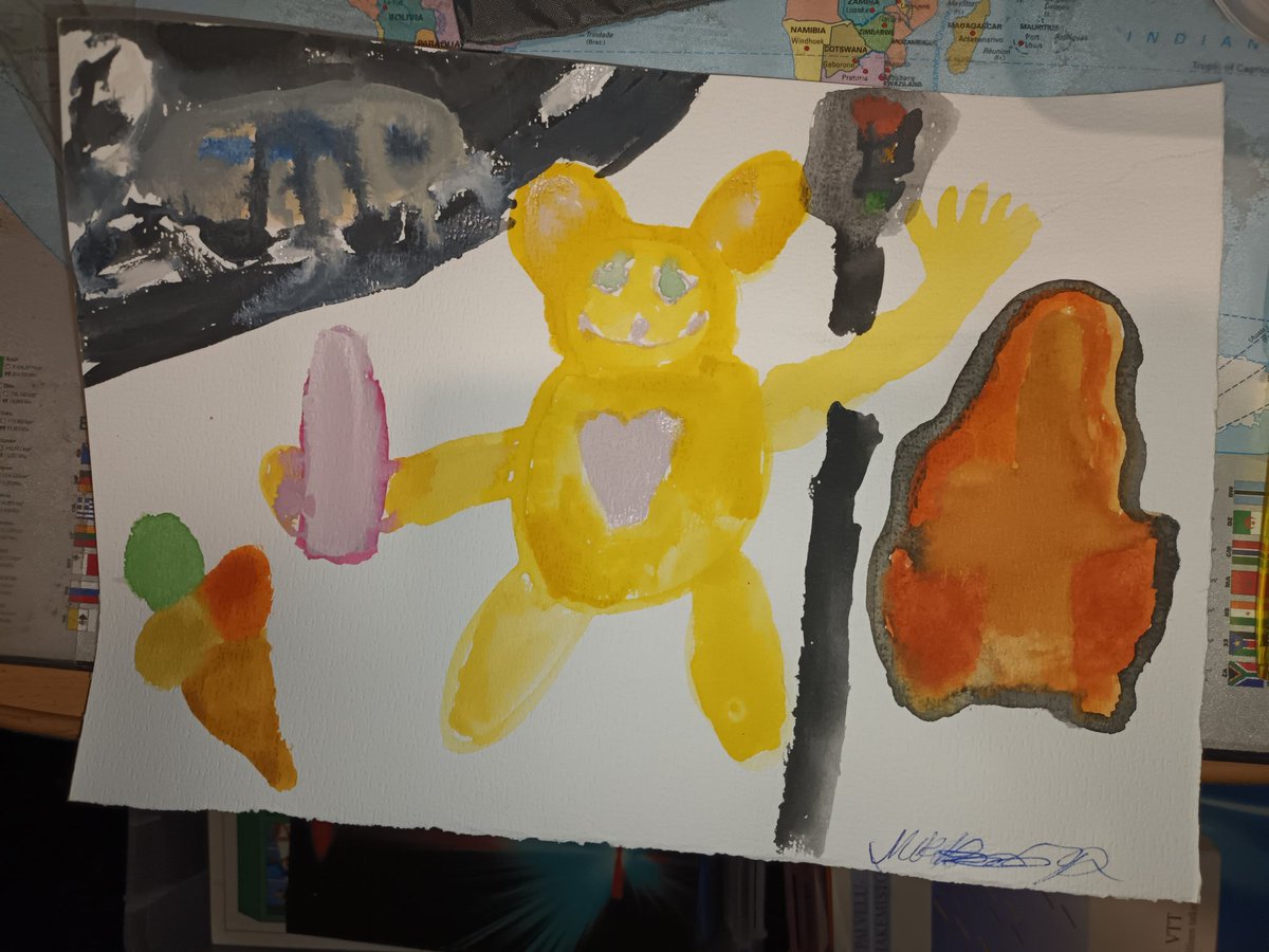 Miklik96's tweet image. #sidework #promo #unfinished #2021years #art #paintings #watercolour