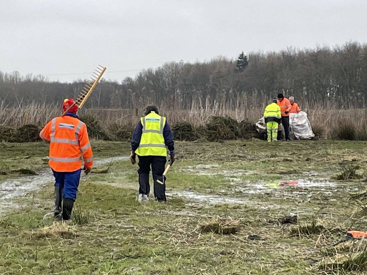 Excellent day with our <a href="/tophilllow/">tophilllow</a> volunteers and <a href="/YorkshireWater/">Yorkshire Water 💧</a> rangers helping with rush management on <a href="/AlbEnvironment/">Albanwise Environment</a> Leven Carrs with <a href="/NEYorksNLincs/">Natural England Yorkshire and North Lincolnshire</a> and <a href="/YorksWildlife/">Yorkshire Wildlife Trust - follow us on Bluesky 🦋</a> - massive thanks to all involved!