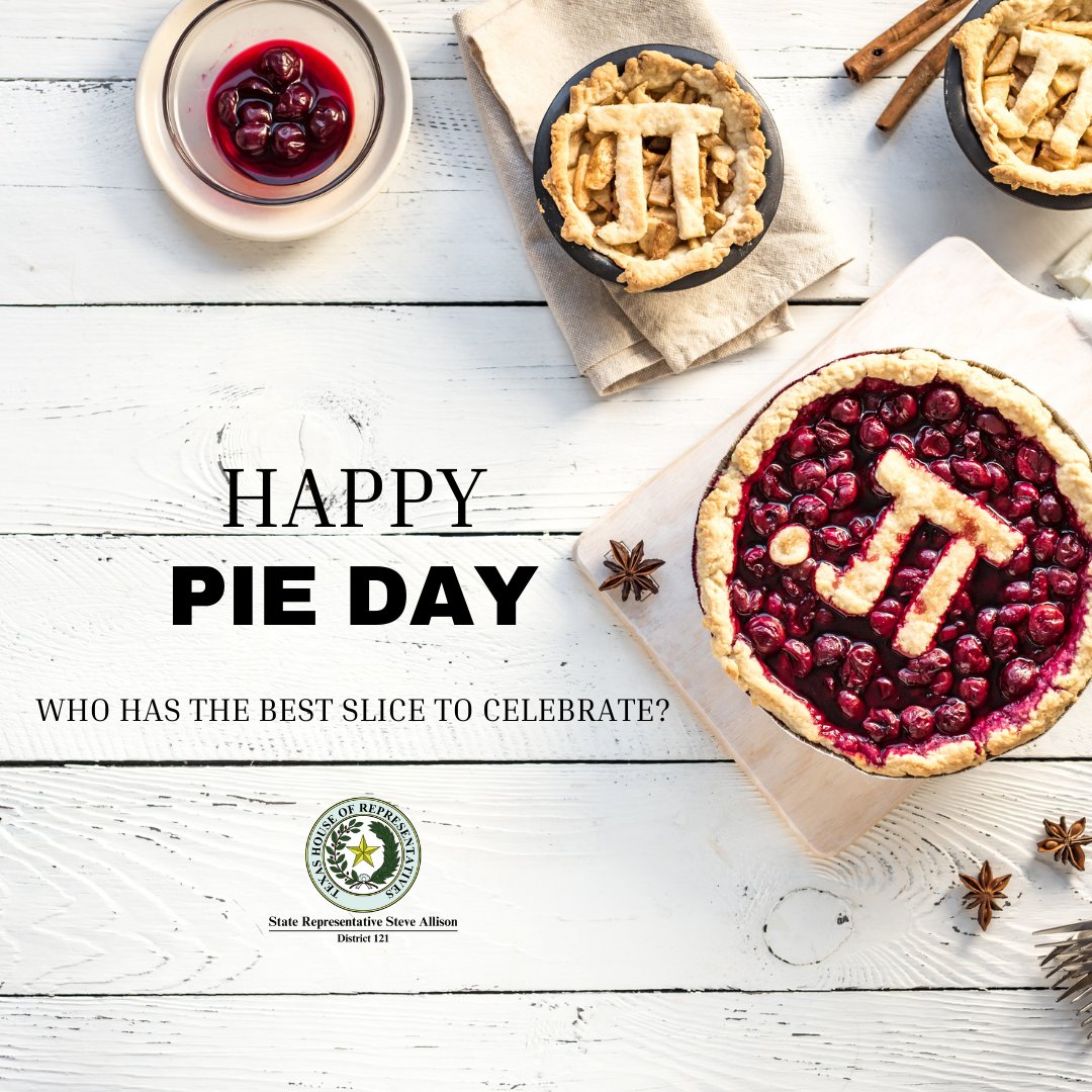 Happy Pi Day! Where is your favorite pie spot in HD 121 to celebrate?