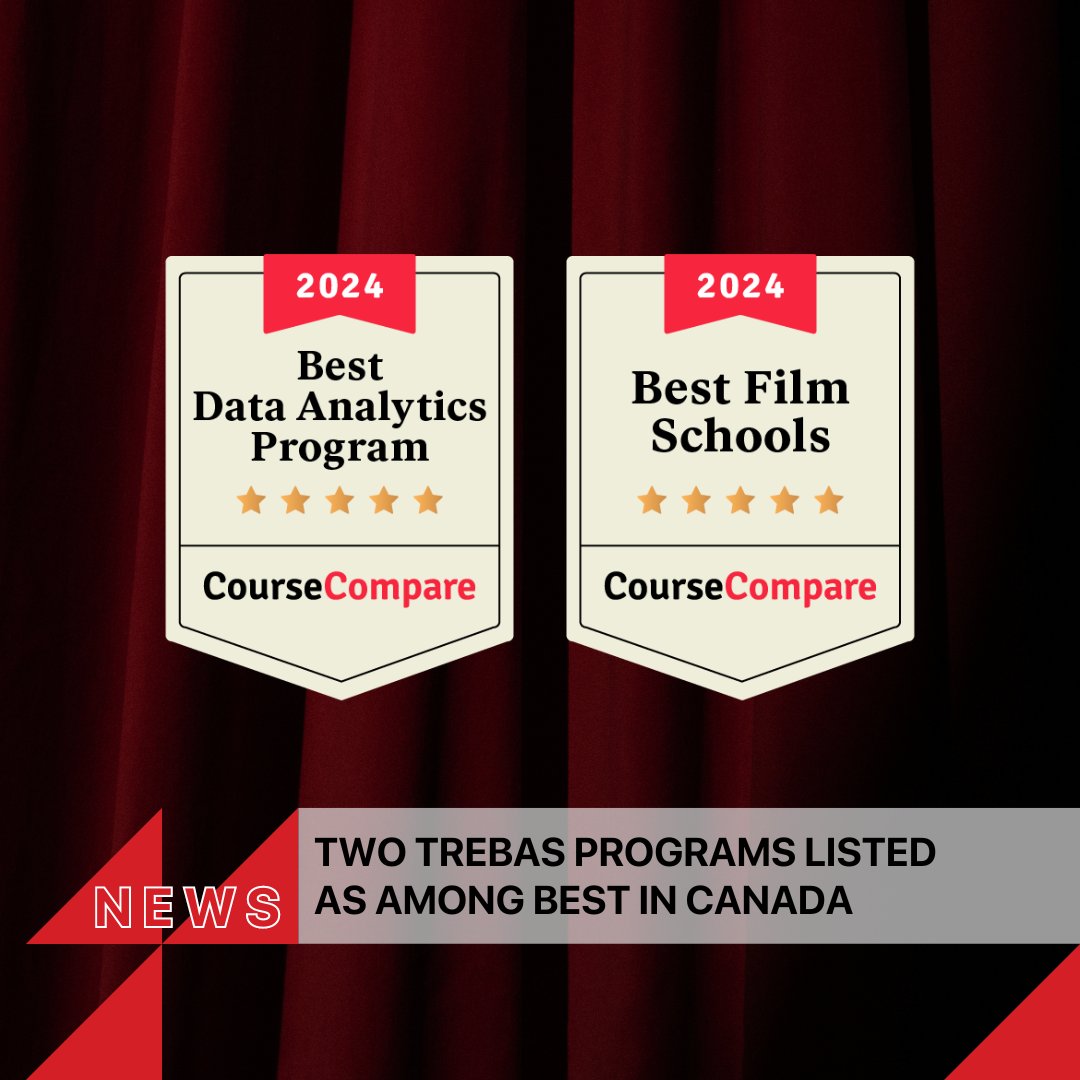We are proud to share that CourseCompare has chosen our film production and data analytics programs at Trebas for their lists of best programs of 2024.
To learn more about these selections, visit the link: bitly.ws/3fgdC
#audioschool #filmschool #dataschool #cyberschool