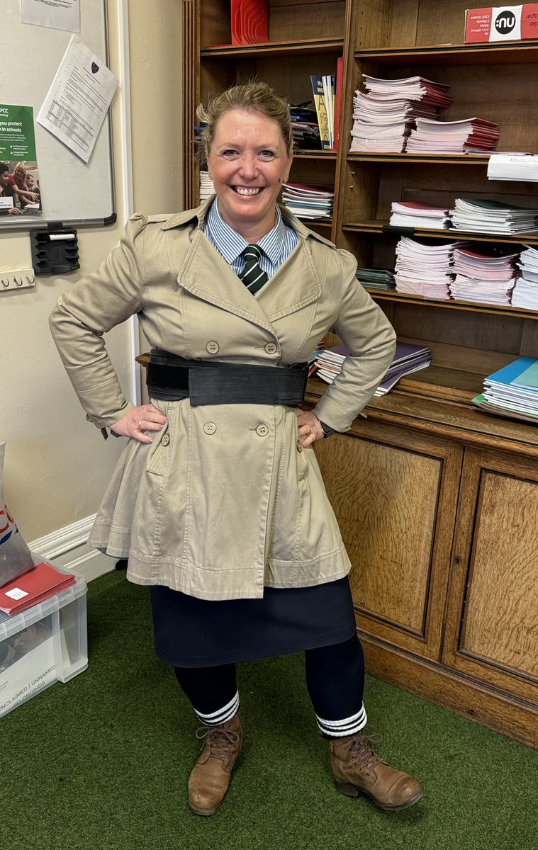 An entertaining day as Miss Trunchbull for #WorldBookDay 📚😆 #lovereading