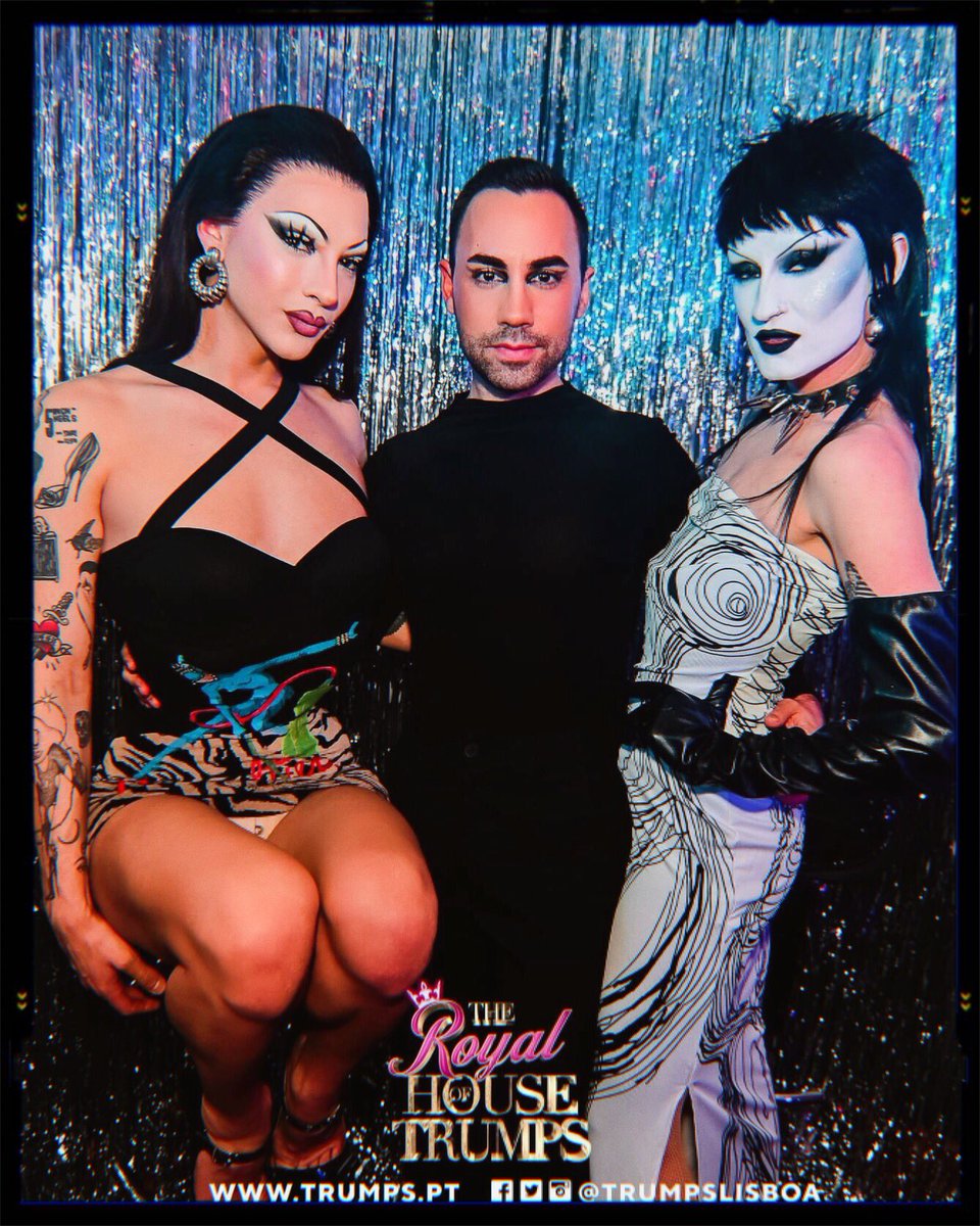 valcreador's tweet photo. last friday night! 🥰🖤 thank you @trumpslisboa ✨

#lastweekend #meetandgreet #trumpsclublisboa #supportdrag #dragqueens #drag #nightout #violetchachki https://t.co/cZSv9FV3am