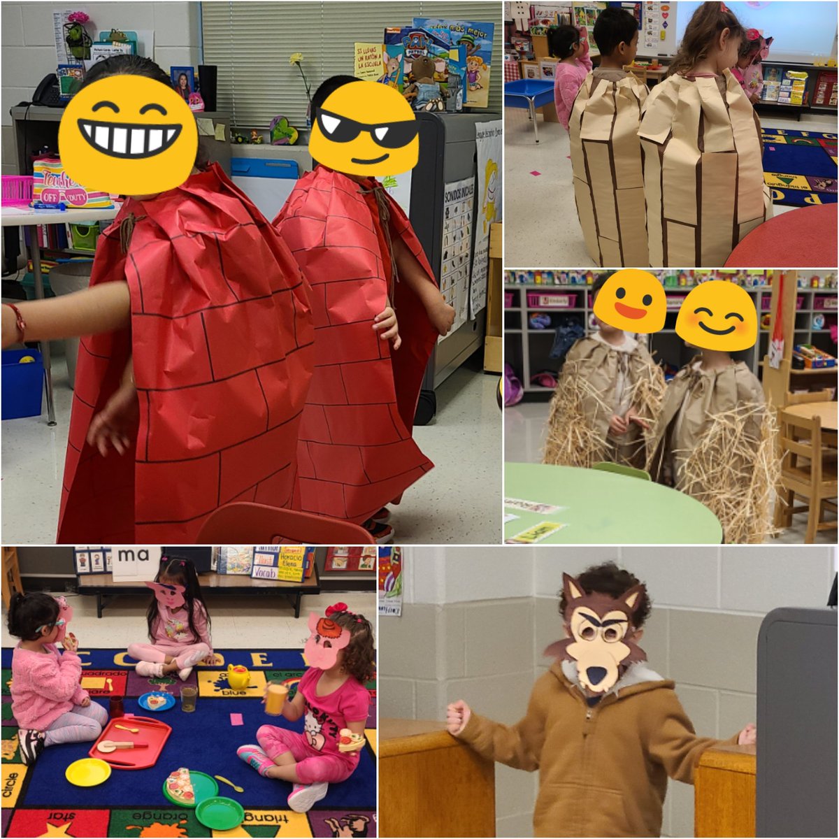 Amanda Reaka (@mrsreaka) on Twitter photo The most engaging retelling of the Three Little Pigs today <a href="/Camey_ES/">Camey Elementary</a> in Ms. Rodriguez class! #lisdpk The most engaging retelling of the Three Little Pigs today <a href="/Camey_ES/">Camey Elementary</a> in Ms. Rodriguez class! #lisdpk