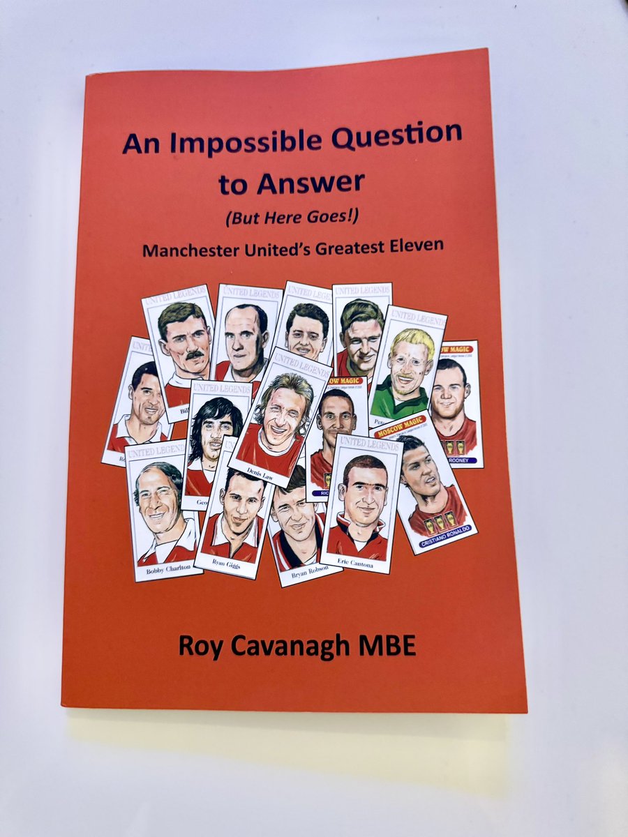 As it’s #WorldBookDay it serves as timely reminder to thank my dear friend @RoyMBE for the fabulous read, ‘An Impossible Question to Answer’, and if you haven’t yet, I strongly recommend this book to purchase for all Manchester United supporters. #WorldBookDay2024