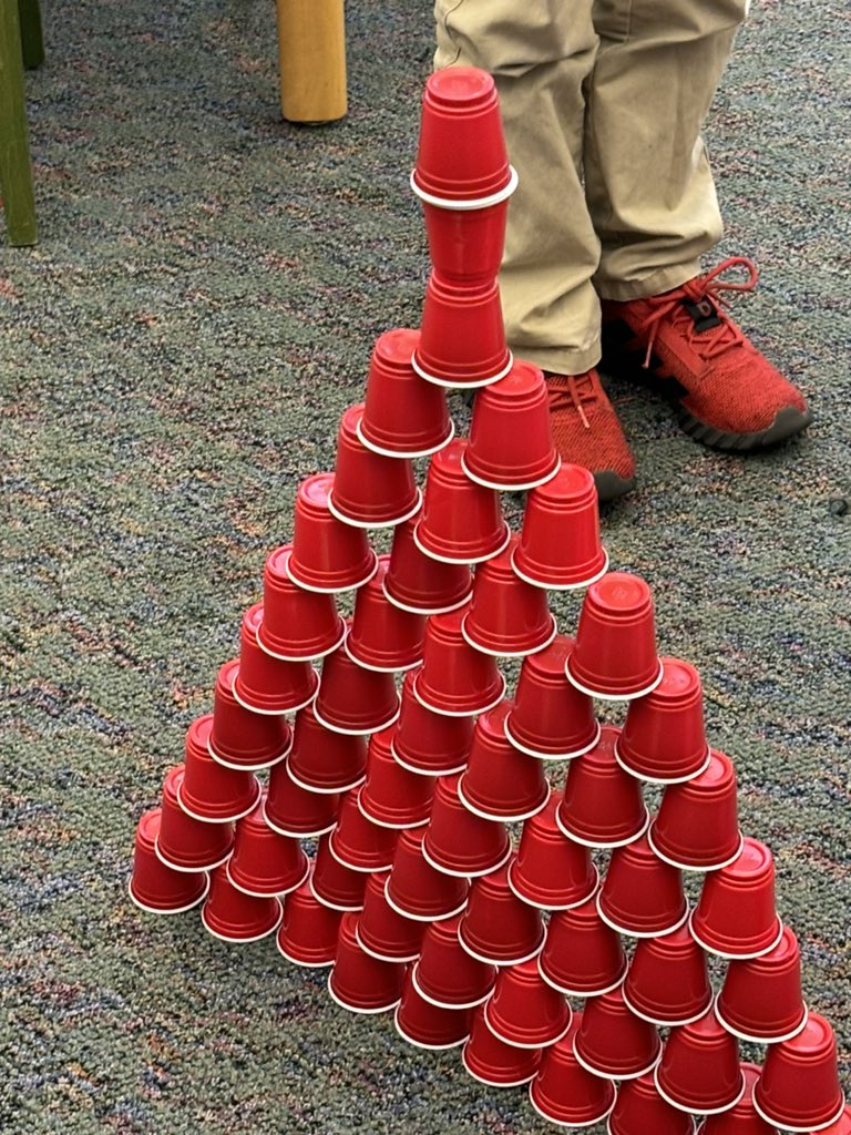 Read Across America Week in the library has been so much fun! Flashlight Reading, Green Eggs and Ham Tic Tac Toe and the stacking cup challenge! <a href="/pinestreetelem/">Pine St Elementary</a> <a href="/PASD_Elem_PTO/">Palmyra Elementary PTO</a>
<a href="/ForgeElem/">Forge Rd Elementary</a>