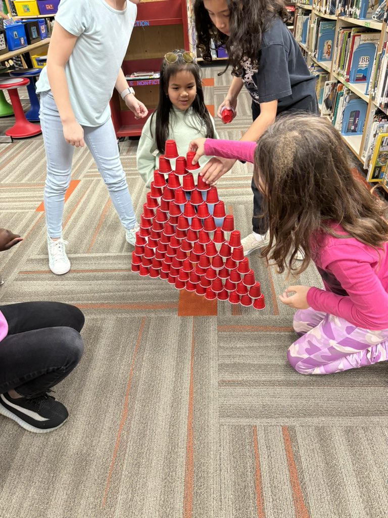 MrsSibbach's tweet photo. Read Across America Week in the library has been so much fun! Flashlight Reading, Green Eggs and Ham Tic Tac Toe and the stacking cup challenge! @pinestreetelem @PASD_Elem_PTO
@ForgeElem https://t.co/YBtJ04FD79
