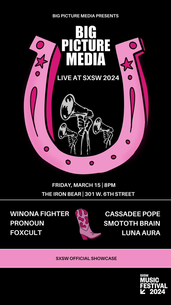 SXSW is turning into a super eventful trip for me! Stoked to see everyone. Links to tix for both of these shows are at the link in my bio. More to be announced too, so stay tuned!!