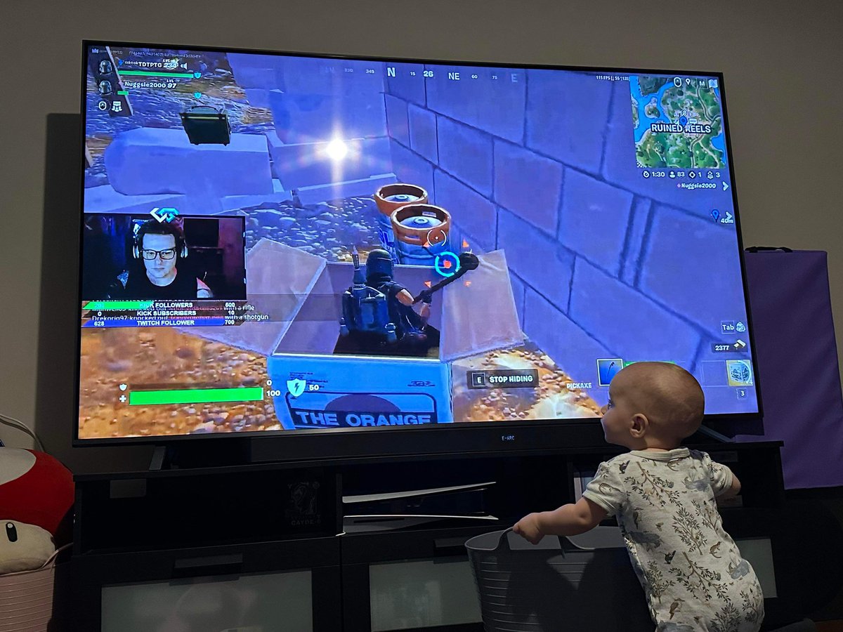 Was told “I will never have fans” yesterday. Jokes on them, I got the only one that matters, my little nephew Milo