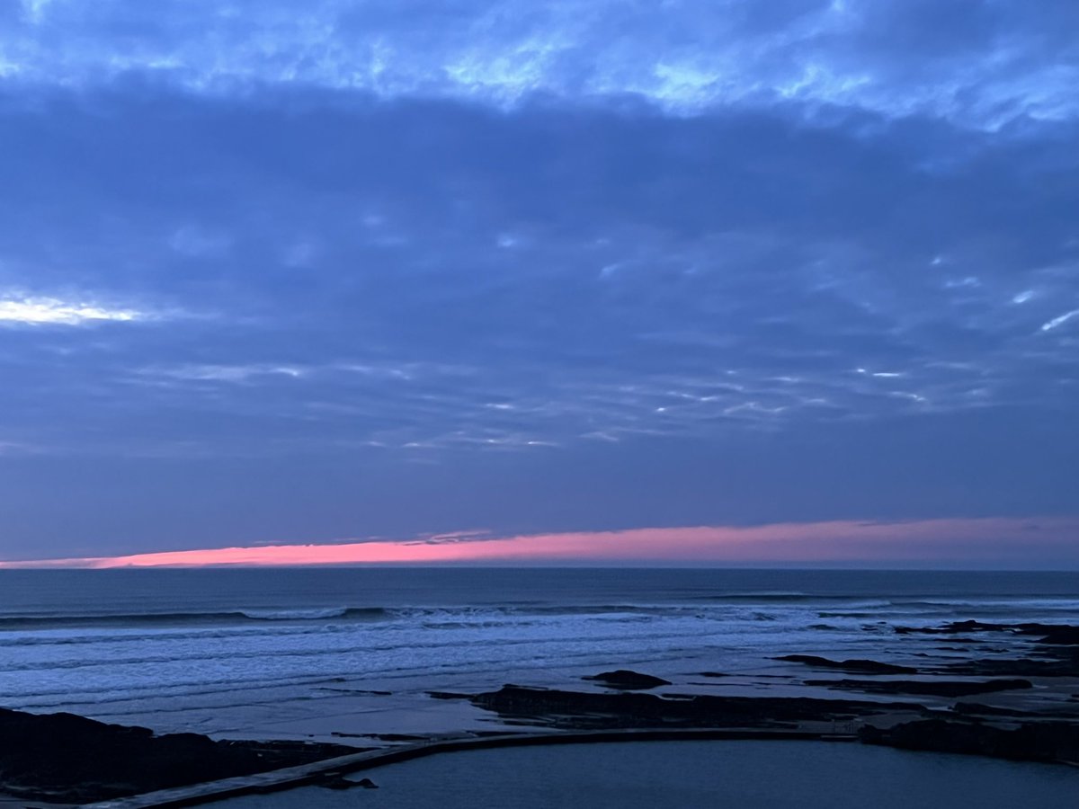 Bude really does know how to do a sunset.