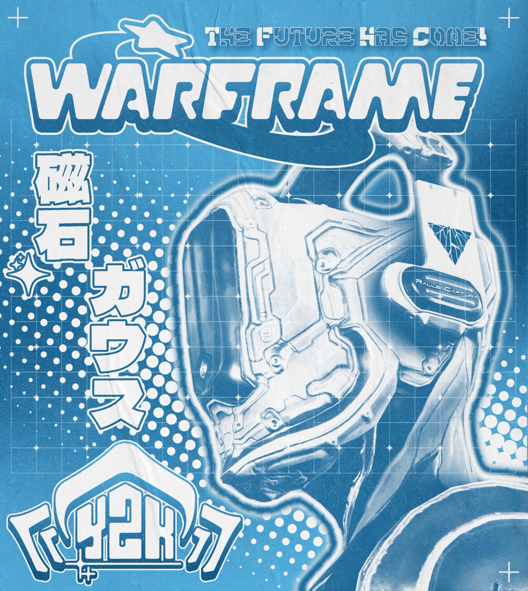 RallenCaptura's tweet photo. What comes after Warframe 1999?

Warframe Y2K!

#Mag #tennocreate @PlayWarframe #ImageEditing #VirtualPhotography #warframecaptura 
with textures from @texturelabs 
and assets by @astralprjct77 https://t.co/0TK7ucYVsc