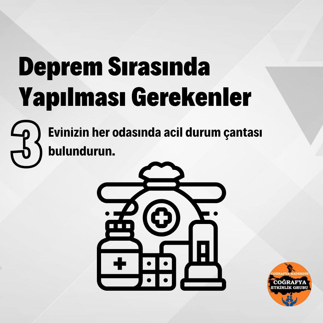 dvrnsdktru's tweet photo. @tcmeb Deprem Haftası'nda, toplum olarak afetlere karşı hazırlıklı olmak için eğitim ve bilinçlendirme önemlidir. @CelileErenOKTEN @yilmaznazif @kemalsamlioglu @farukyelkenci @CihadDemirli @MucahitYentur @kaankapana @trenesalkan @Yusuf__Tekin #DepremHaftasındaCoğrafya https://t.co/bFkkaB1M8e