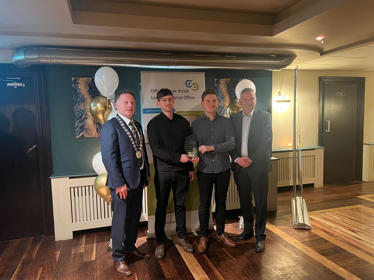 Delighted to be selected as the winner of this year’s Longford Local Enterprise Awards. Huge thank you to the Longford Local Enterprise Office who have supported us since we started the company - an incredible support to anyone looking to launch a business 🙏