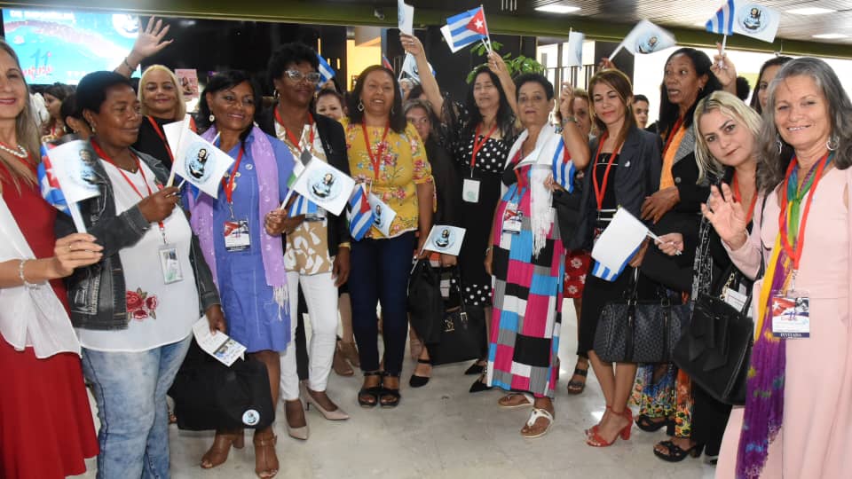CMKX_English's tweet photo. The 11th Congress of the Federation of Cuban Women (FMC)  starts today in Havana.
#XICongresoFMC  
#MujeresEnRevolución 
#FMCCuba https://t.co/hyfygXdiog