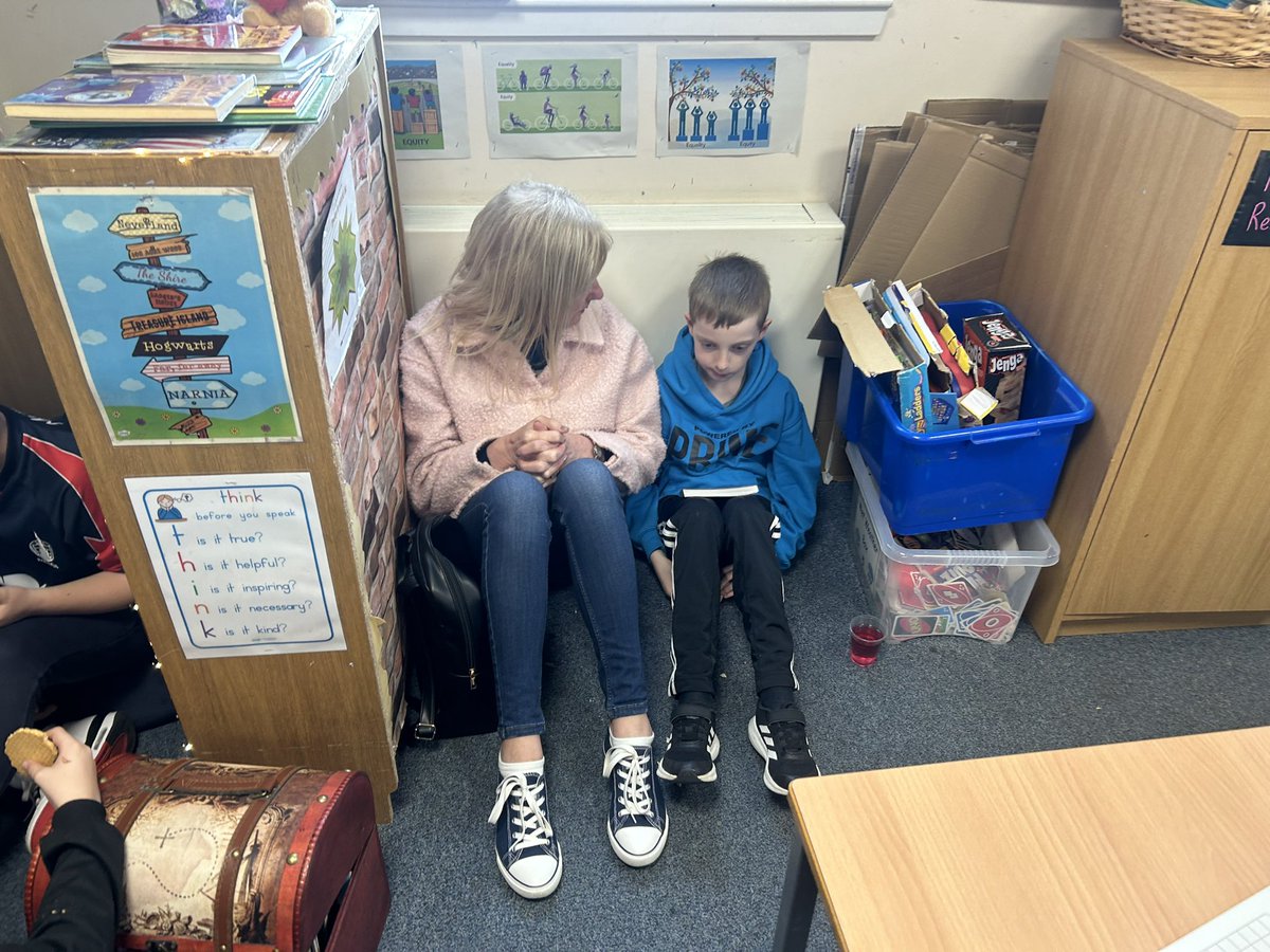 Miss McCafferty and P4Q tweet media