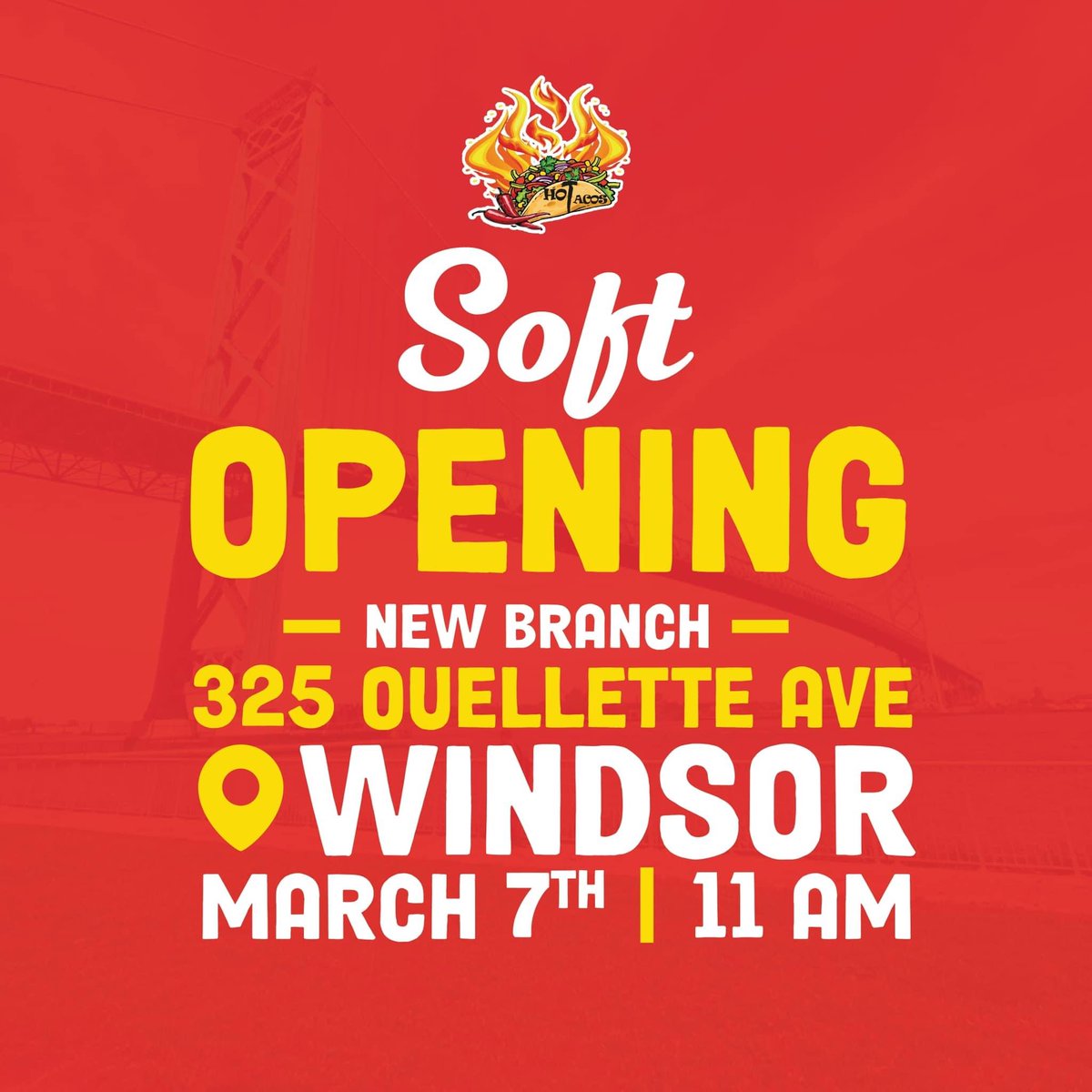 Welcome to the downtown core Hot Tacos! Check out their soft opening today.