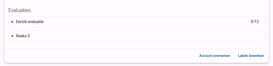 DodonaEdu's tweet image. Lesgevers die doorklikken naar de profielpagina van een gebruiker binnen hun cursus, kunnen er vanaf nu ook alle evaluatiescores van die gebruiker zien.