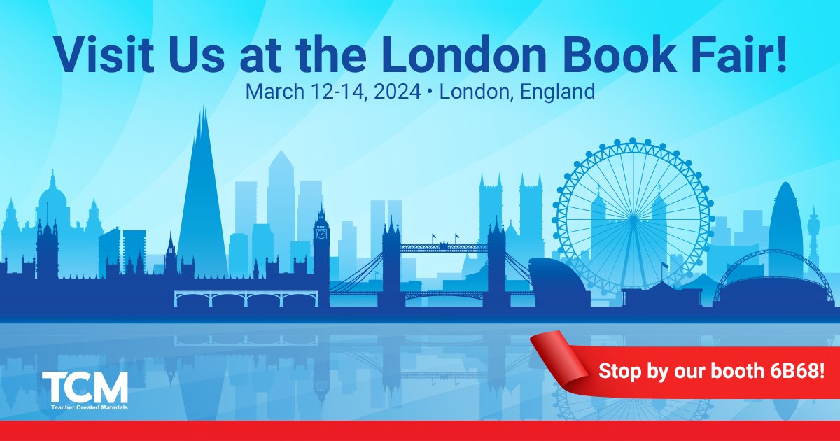 We're thrilled to announce that we will be attending the @LondonBookFair next week! Come visit us at booth 6B68! Details here➡️hubs.ly/Q02mWBCj0