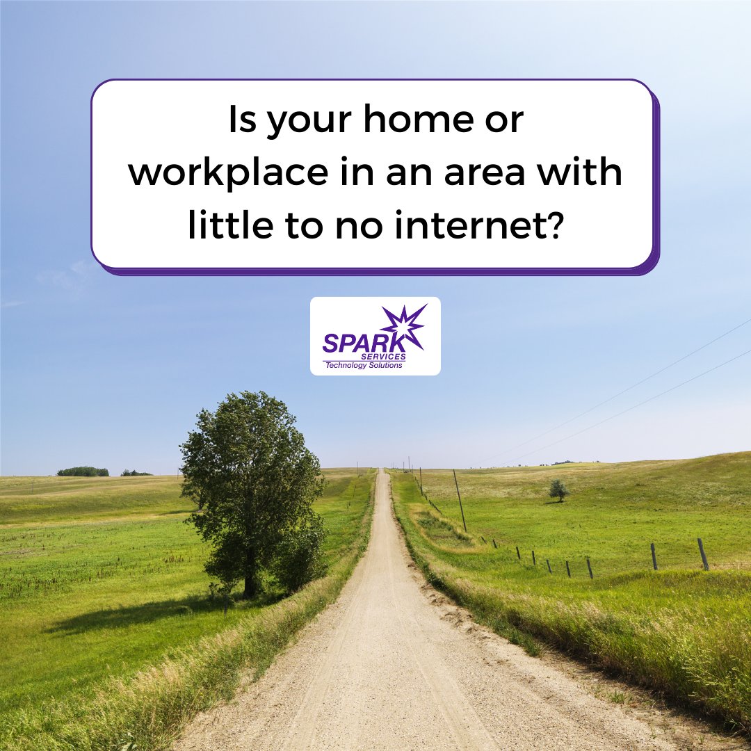 With the growth and speed of 4G LTE networks nationwide, SPARK Services can now help homes and workplaces in rural areas connect to the web wirelessly! 

#highspeedinternet #internetconnection #internetservices #Internetprovider #internetforyou #internetservices #SPARKServices